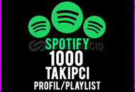 ⭐️GARANTİLİ⭐️ Spotify 1000 Profil/Playlist