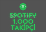 [Garantili] Spotify 1.000 Takipçi