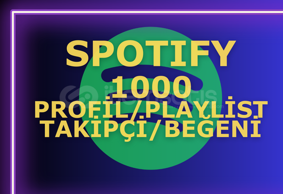 GARANTİLİ | SPOTIFY 1000 TAKİPÇİ/BEĞENİ GARANTİLİ | SPOTIFY 1000 TAKİPÇİ/BEĞENİ