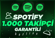 ⭐GARANTİLİ⭐SPOTİFY 1000 TAKİPCİ PLAYLİST/PROFİL