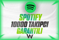 ⭐[GARANTİLİ] SPOTİFY 10.000 TAKİPÇİ⭐