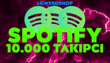 [GARANTİLİ] SPOTİFY 10.000 TAKİPÇİ