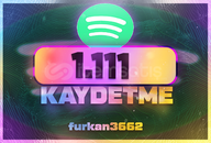 ⭐[GARANTİLİ] Spotify 1111 Kaydetme⭐