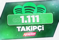 ⭐[GARANTİLİ] Spotify 1111 Takipçi⭐