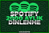 [GARANTİLİ] Spotify 2000 Aylık Dinlenme