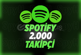 ⭐[GARANTİLİ] SPOTİFY 2000 HIZLI TAKİPÇİ ⭐