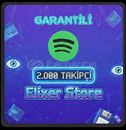 [GARANTİLİ]Spotify 2000 Takipçi