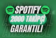 ⭐GARANTİLİ⭐SPOTİFY 2000 TAKİPÇİ