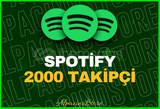[GARANTİLİ] Spotify 2000 Takipçi/Playlist