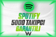 ⭐[GARANTİLİ] SPOTİFY 5000 TAKİPÇİ⭐