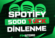 [Garantili] Spotify 5000 Türk Dinlenme