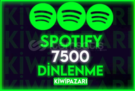 ⭐️[GARANTİLİ] SPOTIFY 7500 DİNLENME