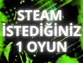 ⭐[GARANTİLİ] Steam İstediğiniz 1 Oyun⭐