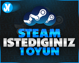 ⭐[GARANTİLİ] Steam İstediğiniz 1 Oyun⭐