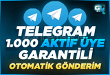 ⭐[GARANTİLİ] TELEGRAM 1000 AKTİF ÜYE⭐