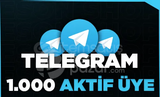 (GARANTİLİ) TELEGRAM 1000 AKTİF ÜYE