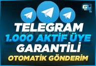 ⭐ [GARANTİLİ] TELEGRAM 1.000 AKTİF ÜYE ⭐