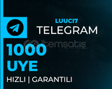 ⭐[GARANTİLİ] TELEGRAM 1000 AKTİF ÜYE⭐