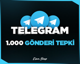 ⭐[GARANTİLİ] TELEGRAM 1000 GÖNDERİ TEPKİ⭐