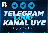 ⭐GARANTİLİ⭐TELEGRAM 1000 ÜYE