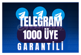 ⭐GARANTİLİ⭐TELEGRAM 1000 ÜYE