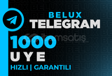 ⭐GARANTİLİ⭐TELEGRAM 1000 ÜYE