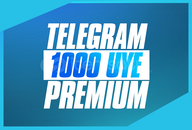 ⚡[GARANTİLİ] Telegram 1.000 Üye + Destek ⚡