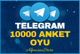 ⭐[GARANTİLİ] Telegram 10000 Anket Oyu⭐