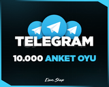 ⭐[GARANTİLİ] TELEGRAM 10000 ANKET OYU⭐