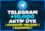 ⭐[GARANTİLİ] TELEGRAM +10.000 GERÇEK AKTİF ÜYE⭐