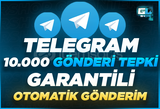 ⭐[GARANTİLİ] TELEGRAM 10000 GÖNDERİ TEPKİ⭐