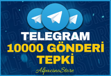⭐[GARANTİLİ] Telegram 10000 Gönderi Tepki⭐