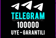 ⭐️GARANTİLİ⭐️ Telegram 100000 Kanal/Grup Üye