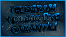 ⭐[GARANTİLİ] TELEGRAM 100.000 ÜYE⭐