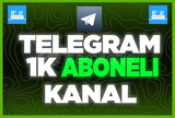 ⭐ Garantili Telegram 1K Aboneli Kanal! ⭐