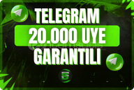 [GARANTİLİ] Telegram 20.000 Kanal Grup Üye