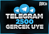 ⭐[GARANTİLİ] TELEGRAM 2500 GERÇEK AKTİF ÜYE⭐