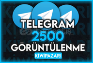 ⭐️[GARANTİLİ] TELEGRAM 2500 GÖRÜNTÜLENME