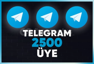 ⭐ [GARANTİLİ] Telegram 2500 Kanal / Grup Üyesi ⭐