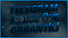 ⭐[GARANTİLİ] TELEGRAM 25.000 ÜYE ⭐