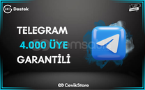 ⭐️[GARANTİLİ] TELEGRAM 4.000 ÜYE | KALİTELİ⭐️