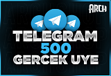 ⭐[GARANTİLİ] TELEGRAM 500 AKTİF ÜYE⭐