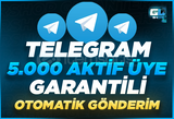 ⭐ [GARANTİLİ] TELEGRAM 5000 AKTİF ÜYE ⭐