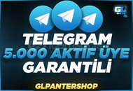 ⭐[GARANTİLİ] Telegram 5.000 Aktif Üye ⭐