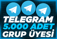 ⭐[GARANTİLİ] TELEGRAM 5000 GERÇEK AKTİF ÜYE⭐