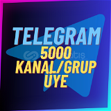 GARANTİLİ | TELEGRAM 5000 GERÇEK ÜYE