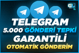 ⭐[GARANTİLİ] TELEGRAM 5000 GÖNDERİ TEPKİ⭐