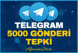 ⭐[GARANTİLİ] Telegram 5000 Gönderi Tepki⭐