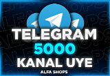 ⭐️(KALICI) TELEGRAM 5000 ÜYE