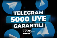 ⭐GARANTİLİ⭐TELEGRAM 5000 ÜYE